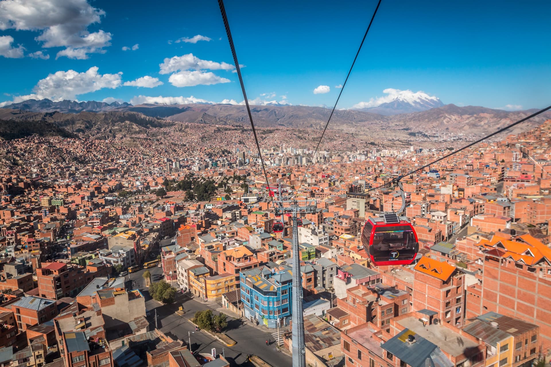 Visitare La Paz in funivia